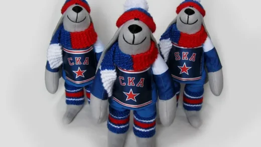 Заяц тильда хоккеист