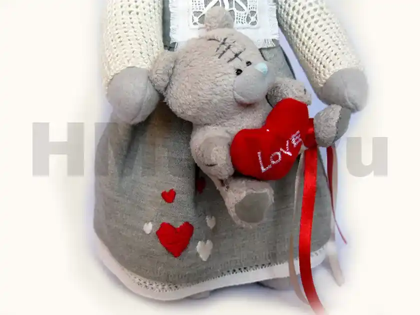 Мишка с сердечком