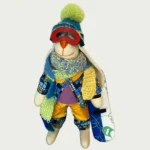 Заяц Тильда "Сноубордист" с бордом